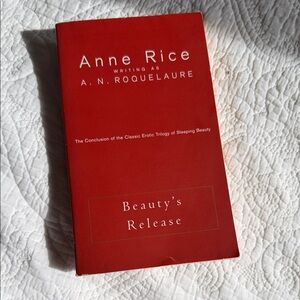 Ann Rice 
Beauty’s Release 
The conclusion  classic trilogy of Sleeping Beauty